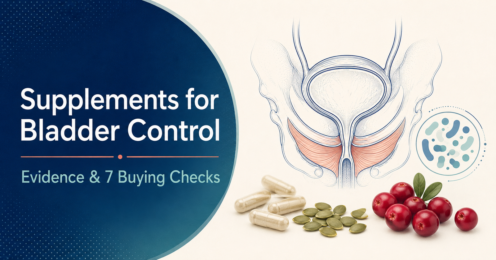 Supplements for bladder control evidence and buying checks