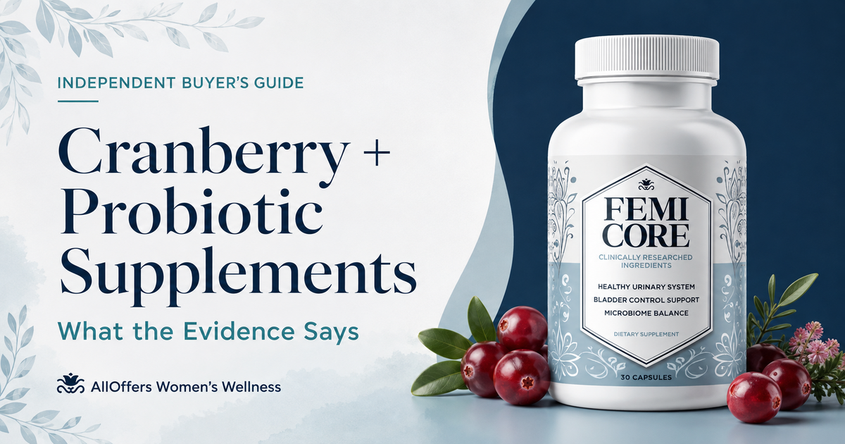 Cranberry and probiotic supplements evidence guide for women's urinary health