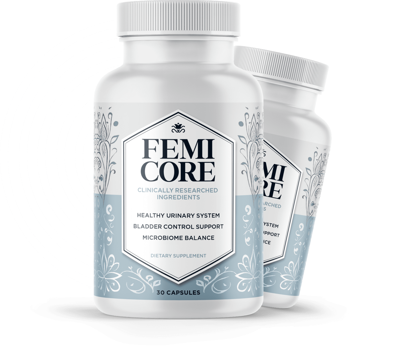 FemiCore bottle group for an independent ingredient and pricing review